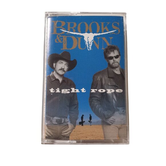 Brooks and Dunn Tight Rope Cassette Tape 1999 Country Music Album Vintage - Picture 2 of 4